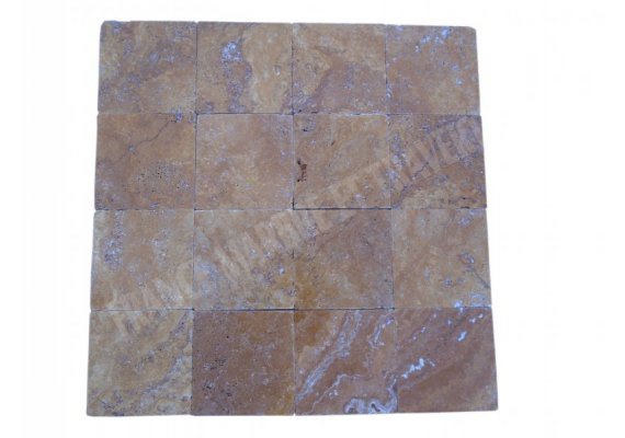 Travertin Jaune 20x20 1,2 cm Antique  1