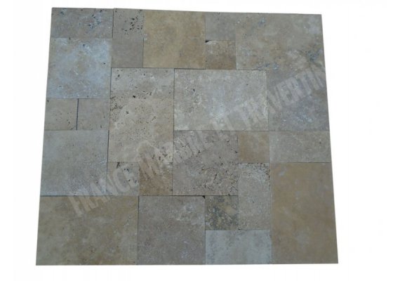 Travertin Noce Mini Opus Romain 1,2 cm Antique 1