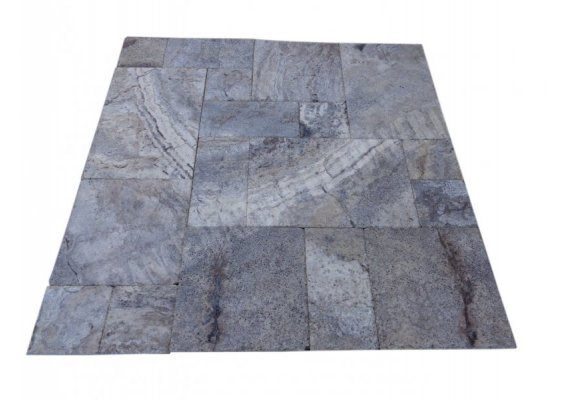 Travertin Silver Big Opus Romain 1,5 cm 1