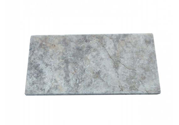 Travertin Silver Couvertine 30,5x61x3 cm Arrondi  1