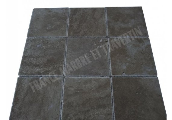 Travertin Noce 40x40 1,2 cm Brossé 1