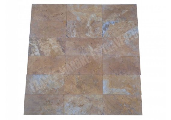 Travertin Jaune 15x30 cm Antique 1