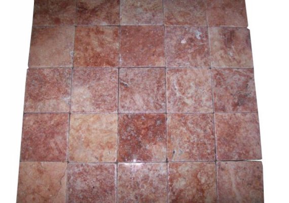 Travertin Rose 15x15 cm Antique 1