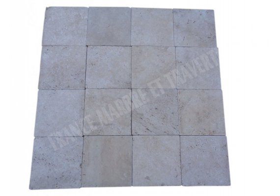 Travertin Beige Clair 20x20 cm Antique 1