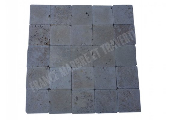 Travertin Noce Rebouché 15x15 cm Antique 1