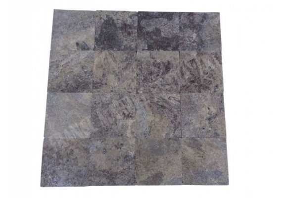 Travertin Silver 20x20 cm Antique 1