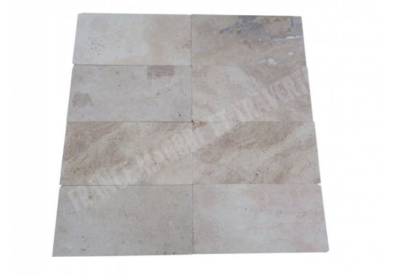 Travertin Beige Nuance 30x60 1,2 cm Brossé 1