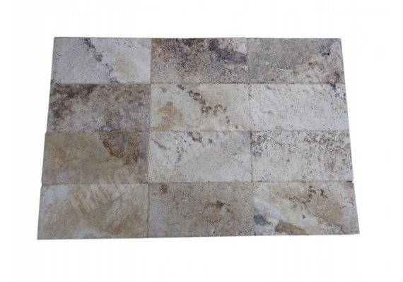 Travertin Philadelphia 20x40 1,2 cm Brossé 1