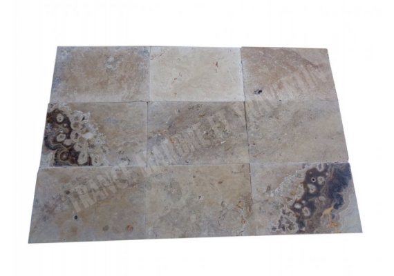 Travertin Philadelphia 40x60 1,2 cm Brossé 1