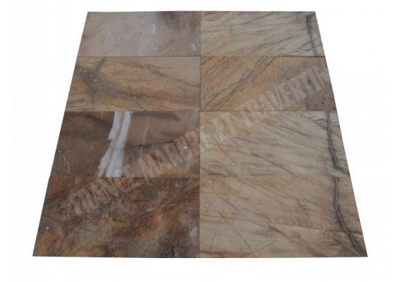 Marbre Jaune Picasso 30x6x1,2 cm Poli   1