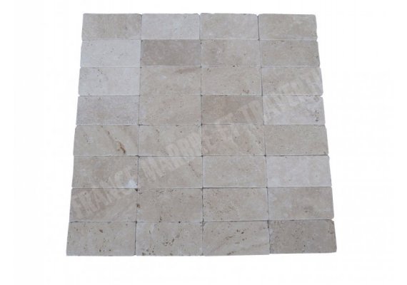 Travertin Beige Clair 10x20 cm Antique  1