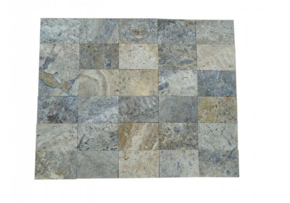 Travertin Silver 10x15 cm Antique  1