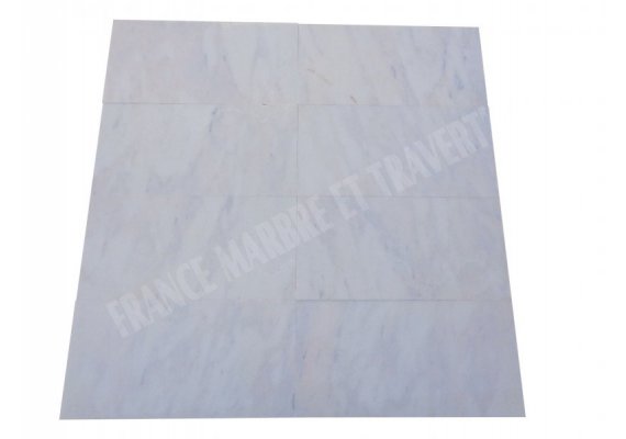Marbre Blanc Bianco Rose 30x60x1 cm Poli  1