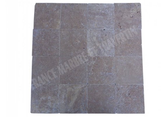 Travertin Noce 20x20 cm Antique 1