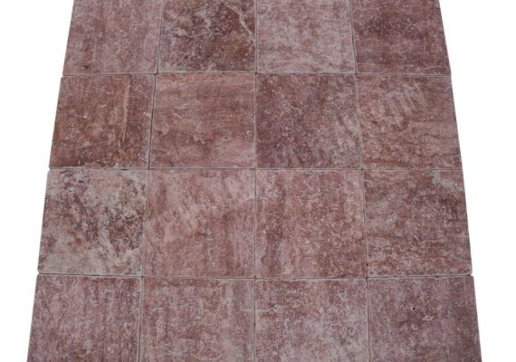 Travertin Rose 20x20 cm Antique 1