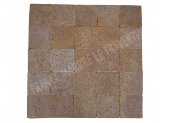 Travertin Jaune 20x20 cm Antique 1