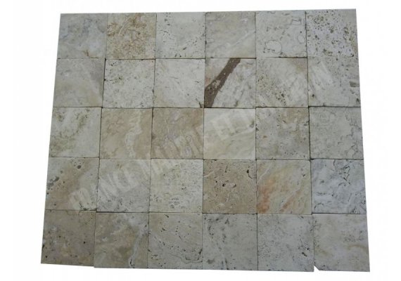 Travertin Ivoire 10x10 cm Antique 1