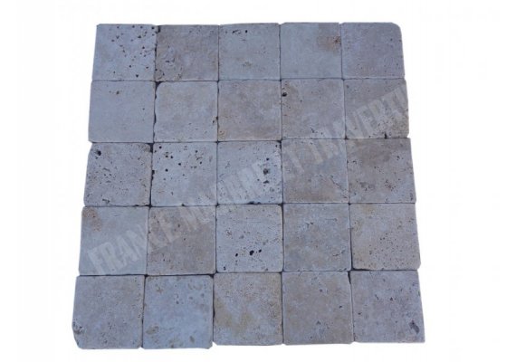 Travertin Beige Clair 15x15 cm Antique 1