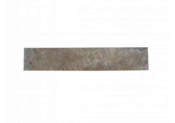 Travertin Walnut Plinthe 40,6x7,5x1,2 cm Antique 1