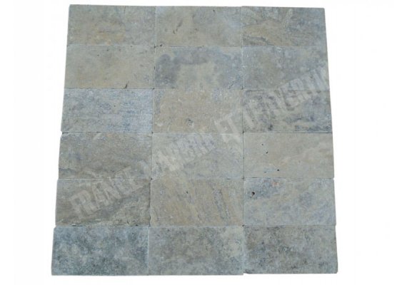 Travertin Silver 15x30 cm Antique  1