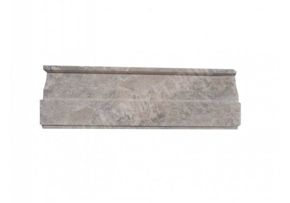 Marbre Silver Moulure Base Board 30x10 cm Adouci 1