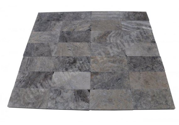 Travertin Silver 20x40 3 cm Antique  1
