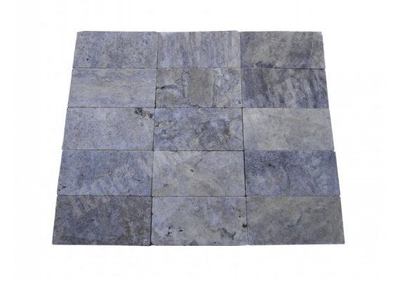 Travertin Silver 20x40 1,2 cm Antique  1