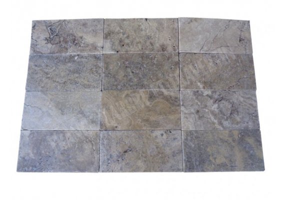 Travertin Silver 20x40 2 cm Antique  1