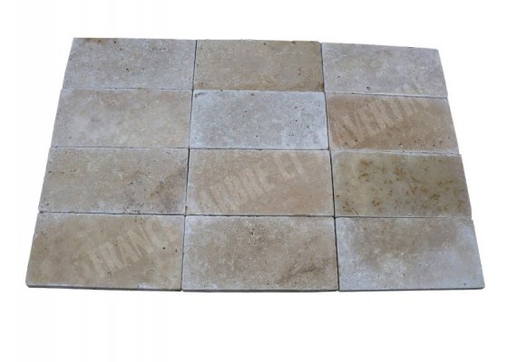 Travertin Beige Clair 20x40 3 cm Antique  1