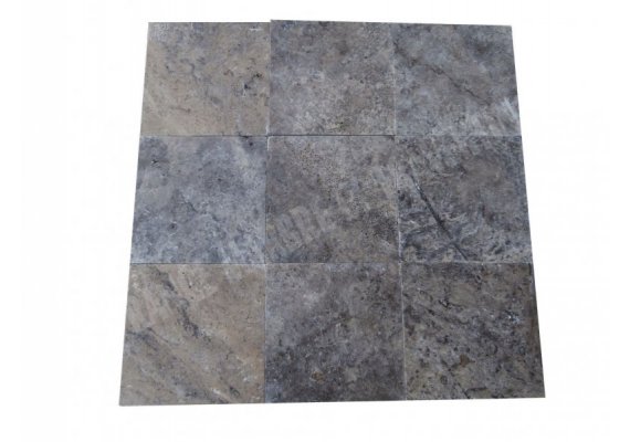 Travertin Silver 30x30 1,5 cm Antique  1