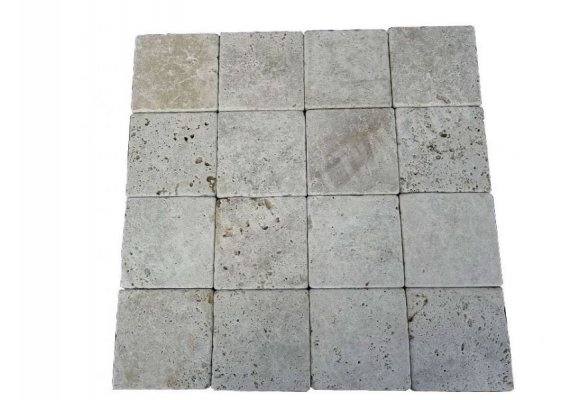 Travertin Beige Clair 20x20 3 cm Antique  1