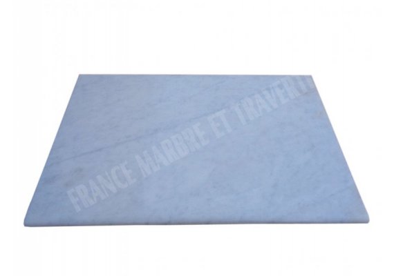 Marbre Blanc Plan Vasque 100x60x3 cm Adouci 1