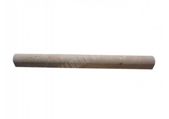Travertin Moulure Classique 30x2,5 cm Gros Pencil 1