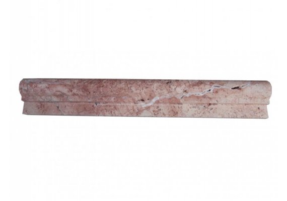 Travertin Moulure Rose 30x4,5 cm Ogee 1 Adouci   1