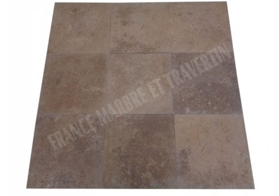 Travertin Noce 40x40 1,2 cm Adouci 1