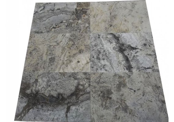 Travertin Silver 40x60 1,2 cm Adouci 1