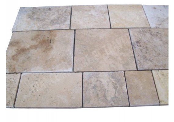 Travertin Beige Nuance Bande Libre 3 Largeur 3 cm Antique 1