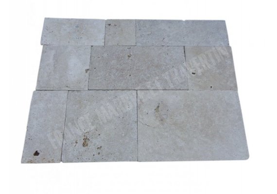 Travertin Beige Nuance 3 Largeur & 2 Longueur 1,2 cm Antique 1