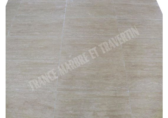 Travertin Beige Clair Veine 30x60 1,2 cm Poli 1