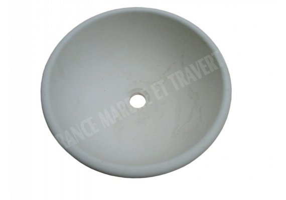 Calcaire Limestone Vasque Bol Arrondi Adouci 1