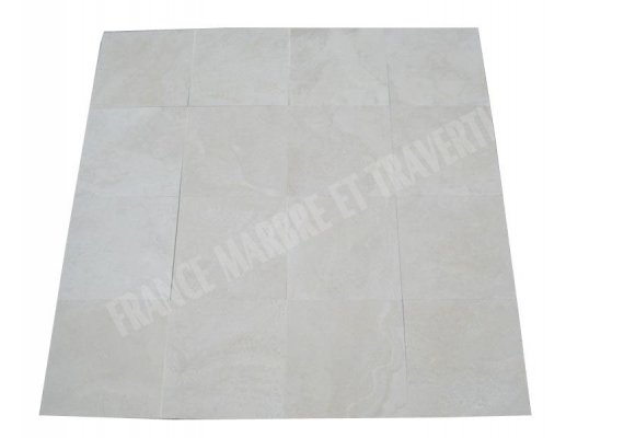 Travertin Ivoire 40x40 1,2 cm Adouci 1