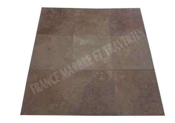 Travertin Noce 40x40 1,2 cm Poli 1
