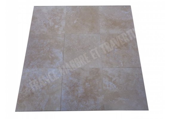 Travertin Beige Clair 40x40 1,2 cm Poli 1