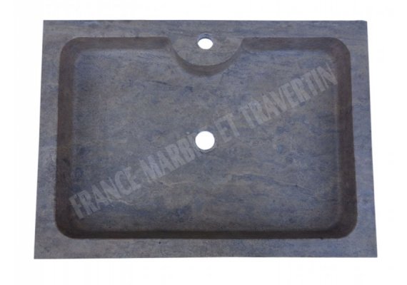 Travertin Silver Evier 50x70 10 cm Adouci 1