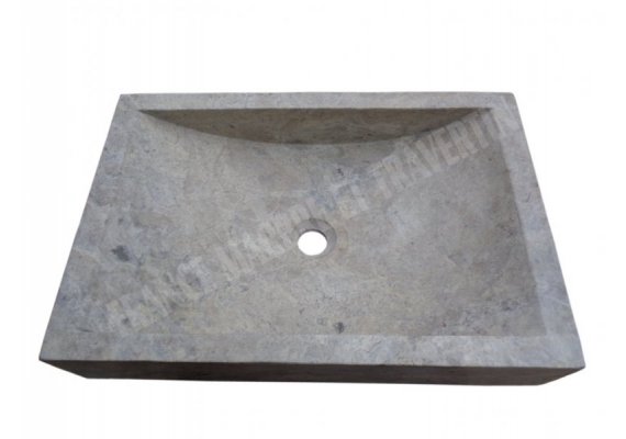 Travertin Silver Évier 40x60 12 cm Adouci 1