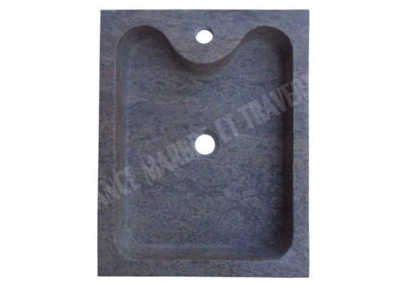 Travertin Silver Evier 50x40 10 cm Adouci 1