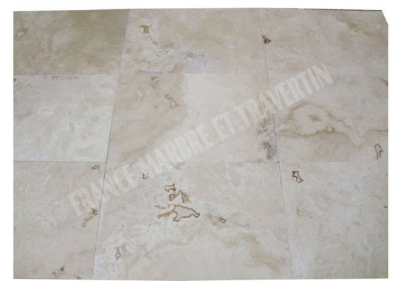 Travertin Beige Clair 40x60 1,2 cm Adouci 1