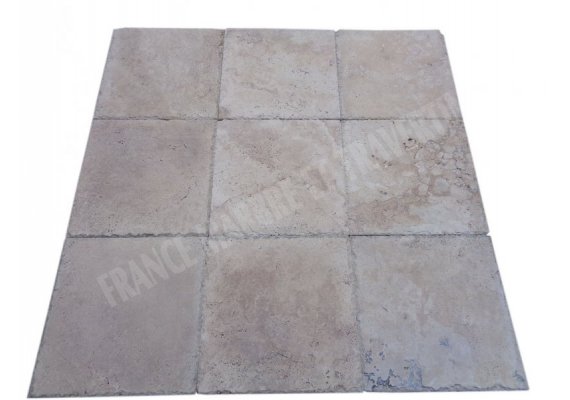 Travertin Beige Nuance 45x45 1,2 cm Adouci 1