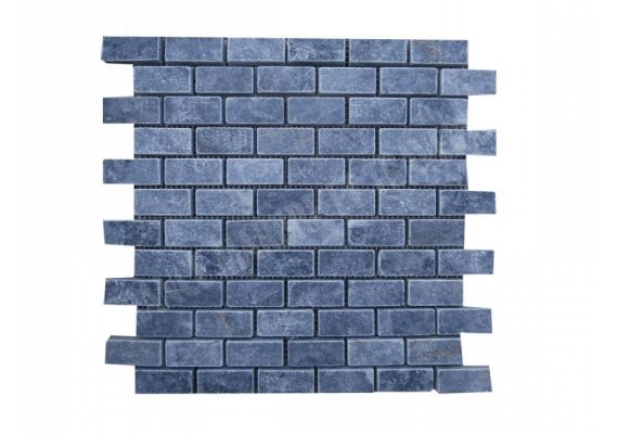 Pierre Bleue Turque Mosaïque 2.3x4.8cm Antique 1