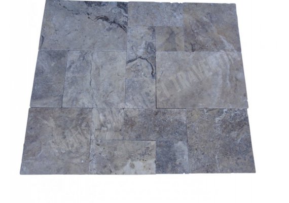 Travertin Silver Opus Romain 3 cm Antique  1